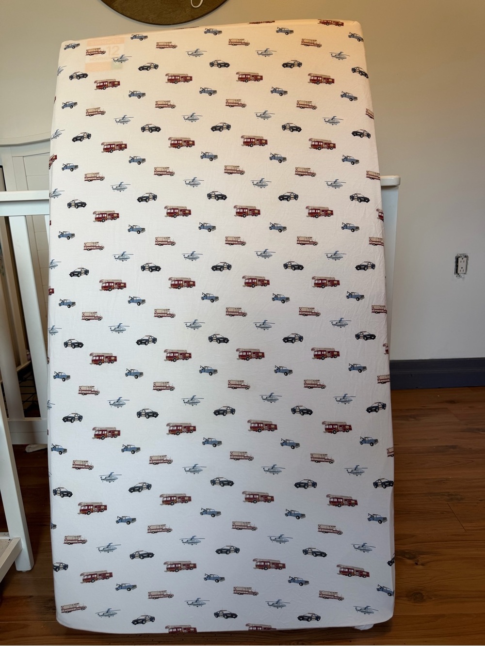 Kyte Baby First Responders Crib Sheet Emergency Vehicles
